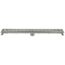 Zurn ZS880 Stainless Steel Trench Drain System, 32" with Slotted Grate ZS880-32