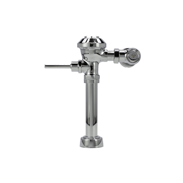 Zurn Aquaflush Exposed Manual Diaphragm Flush Valve with 3.5 GPF, Sweat Solder Kit, Cast Wall Flange in Chrome Z6000-YB-YC