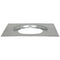 Zurn Galvanized Steel Deck Plate with Hardware for the Z100 Roof Drain Z100-DP-ASSY