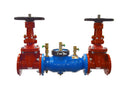 Zurn 3" 350 Double Check Valve Backflow Preventer, with OS&Y Gate Valves, FLG x FLG 3-350OSY