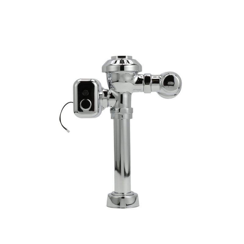 Zurn AquaVantage AV ZEMS Exposed Sensor Hardwired Diaphragm Flush Valve with High Efficiency 1.28 GPF, 1-1/2" Top Spud, and 11-1/2" Rough-in in Chrome ZEMS6000AV-HET-IS