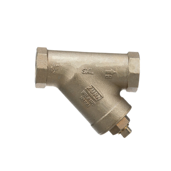 Zurn 1-1/4" SXL Cast Bronze Wye Type Strainer, Lead Free 114-SXL