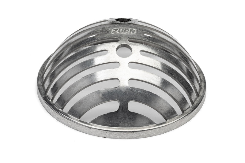 Zurn Aluminum Loose Set Dome Strainer P1900-SEMI-DOME-ALUM