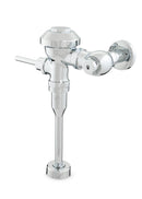 Zurn Aquaflush Exposed Manual Diaphragm Flush Valve with 0.125 GPF, Sweat Solder Kit, and Cast Wall Flange in Chrome Z6003-ULF-YB-YC