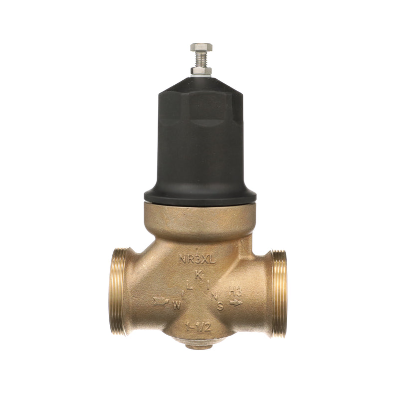 Zurn 1-1/2" NR3XL Pressure Reducing Valve with double union FNPT connection 112-NR3XLDU