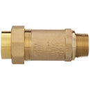 Zurn 700XL Dual Check Valve with 1" male inlet x 1" union female outlet 1MX1UF-700XL