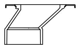 4" x 3" Offset Closet Flanged with Met