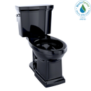 TOTO Promenade II Two-Piece Elongated 1.28 GPF Universal Height Toilet, Ebony CST404CEFG