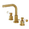 Kingston Brass FSC8953DPL in. Widespread Bathroom Faucet