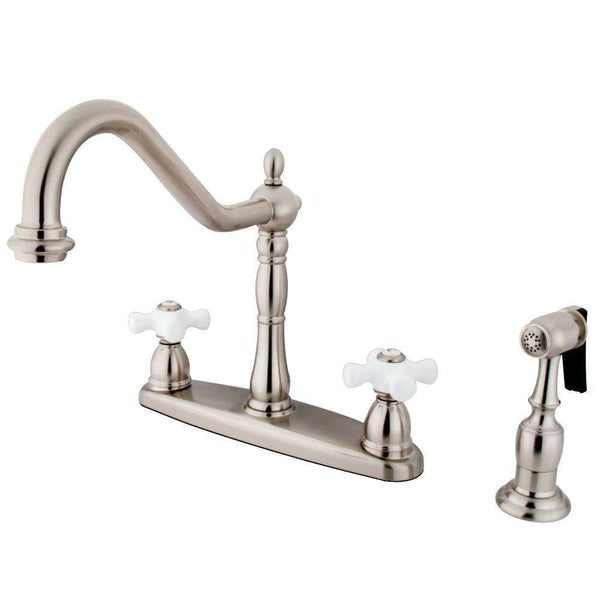 Kingston Brass KB1758PXBS Centerset Kitchen Faucet