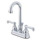 Kingston Brass KB3611FL 4 in. Centerset Bath Faucet