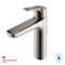 TOTO GS 1.2 GPM Single Handle Semi-Vessel Bathroom Sink Faucet with COMFORT GLIDE Technology, Polished Nickel TLG03303U#PN