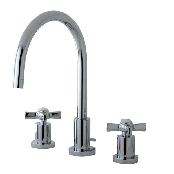 Kingston Brass KS8921ZX 8 in. Widespread Bath Faucet