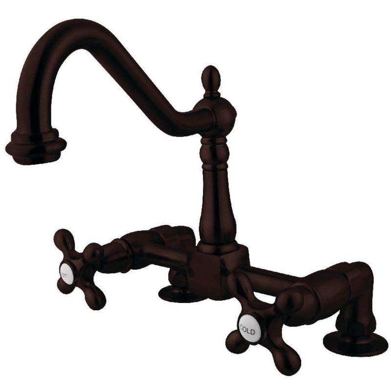 Kingston Brass KS1145AX Centerset Kitchen Faucet Bronze