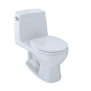 TOTO UltraMax One-Piece Round Bowl 1.6 GPF Toilet, Cotton White MS853113S