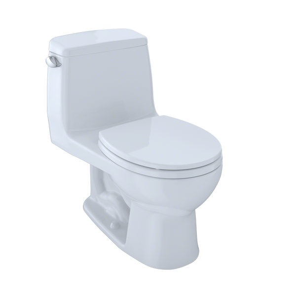 TOTO UltraMax One-Piece Round Bowl 1.6 GPF Toilet, Cotton White MS853113S#01