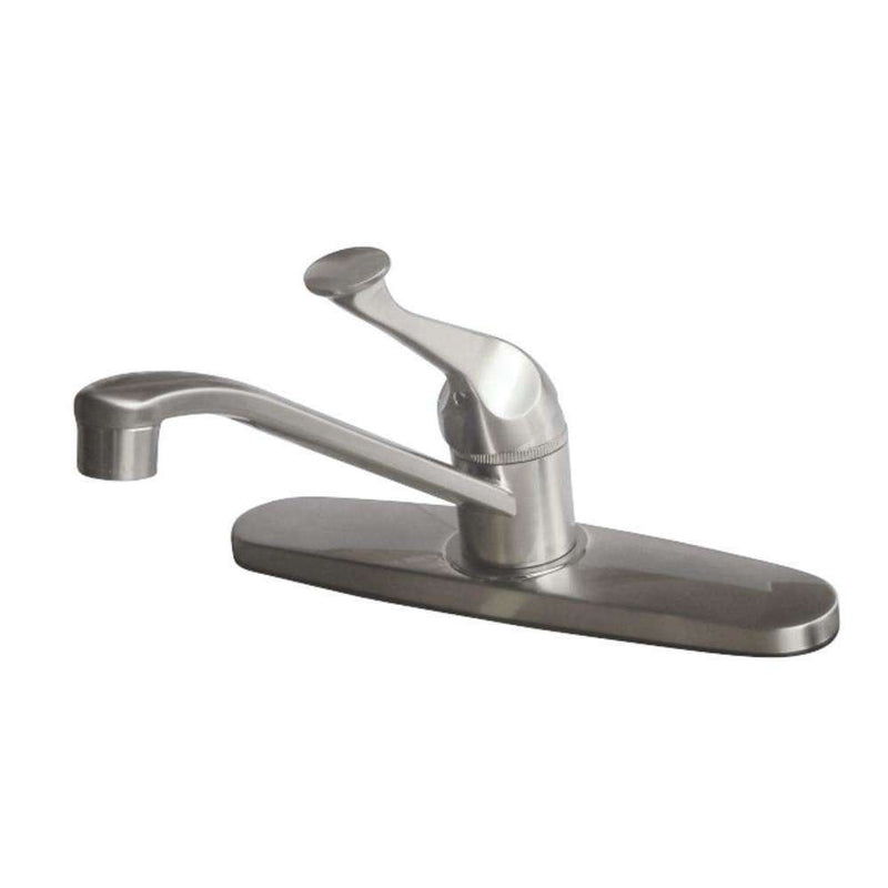 Kingston Brass KB571SN Sg-Hnd Centerset Kitchen Faucet