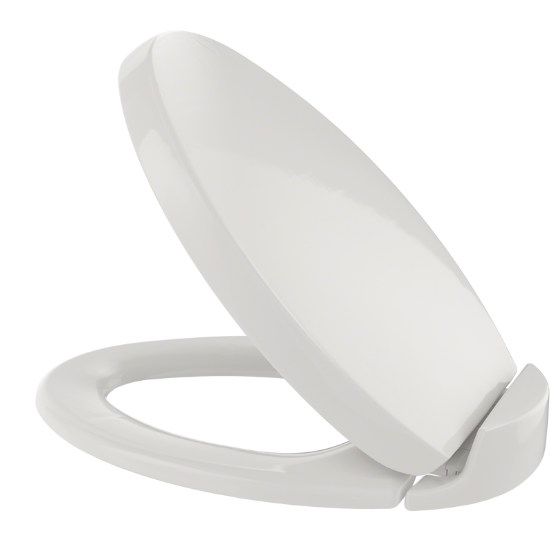 TOTO Oval SoftClose Non Slamming, Slow Close Elongated Toilet Seat and Lid, Colonial White SS204