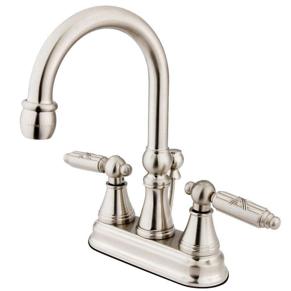 Kingston Brass KS2618GL 4 in. Centerset Bathroom Faucet