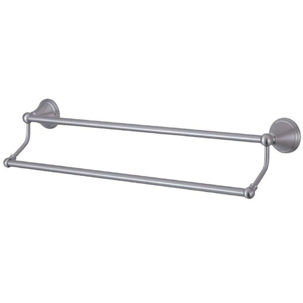 Kingston Brass BA2973SN 24" Dual Towel Bar, Brushed Nickel