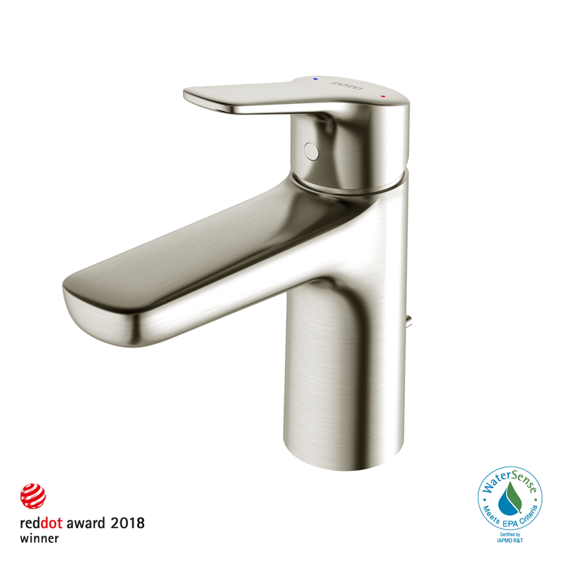 TOTO GS 1.2 GPM Single Handle Bathroom Sink Faucet with COMFORT GLIDE Technology, Polished Nickel TLG03301U