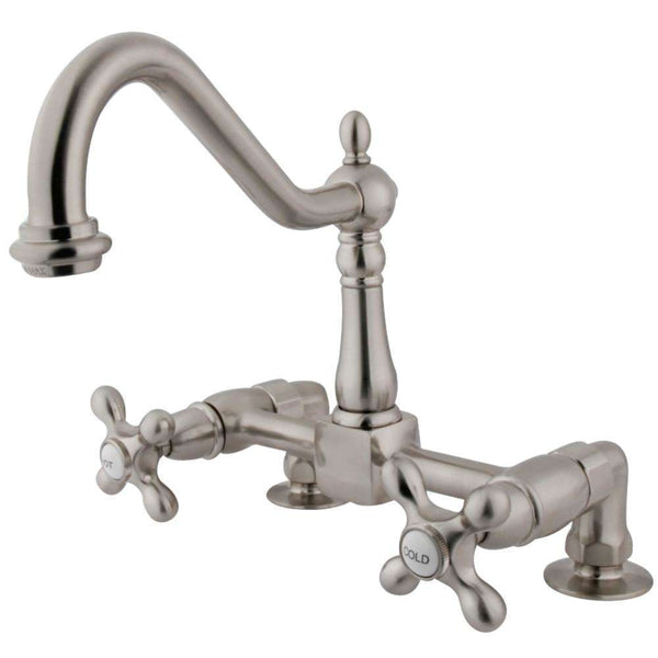 Kingston Brass KS1148AX Centerset Kitchen Faucet