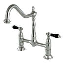 Kingston Brass KS1178PKL Duchess Bridge Kitchen Faucet