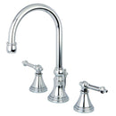 Kingston Brass KS2981TL 8 in. Widespread Bath Faucet