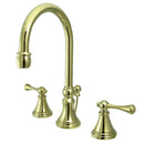 Kingston Brass KS2982BL 8 in. Wsp Bath Faucet Brass