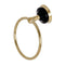 Kingston Brass BA9114BB Onyx 6 in. Towel Ring, Brushed Brass