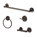 Kingston Brass BAK312478ORB 4-Piece Bath Hardware Bronze