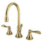 Kingston Brass KS2982DFL 8 in. Wsp Bath Faucet Brass