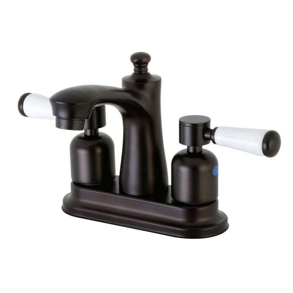 Kingston Brass FB7625DPL 4 in. Centerset Bath Faucet Bronze