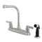 Kingston Brass FB751NDL 8" Center High-Arch Kitchen Faucet