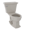 TOTO Clayton Two-Piece Elongated 1.6 GPF Universal Height Toilet, Bone CST784SF#03