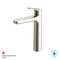 TOTO GS 1.2 GPM Single Handle Vessel Bathroom Sink Faucet with COMFORT GLIDE Technology, Brushed Nickel TLG3305U#BN