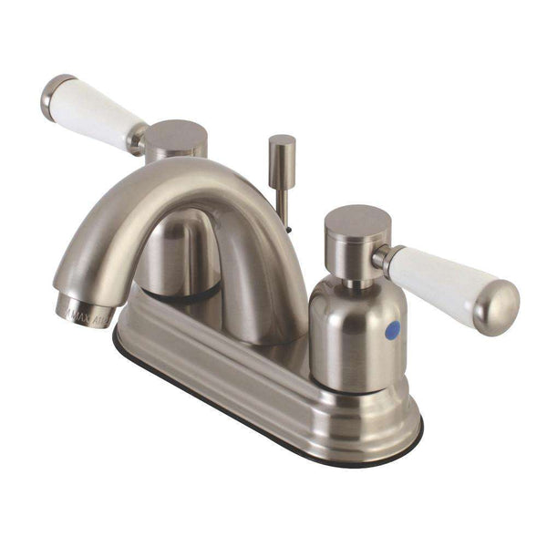 Kingston Brass KB8618DPL 4 in. Centerset Bathroom Faucet