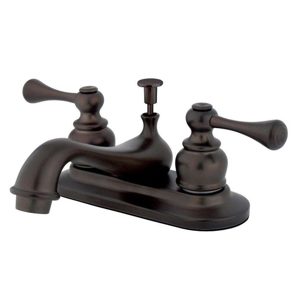 Kingston Brass GKB605BL 4 in. Centerset Bath Faucet Bronze