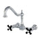 Kingston KS1241PKX Duchess 8" Wall Mount Kitchen Faucet