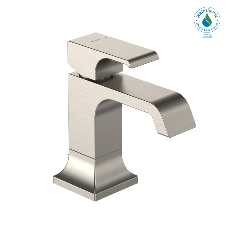 TOTO GC 1.2 GPM Single Handle Bathroom Sink Faucet with COMFORT GLIDE Technology, Brushed Nickel TLG08301U