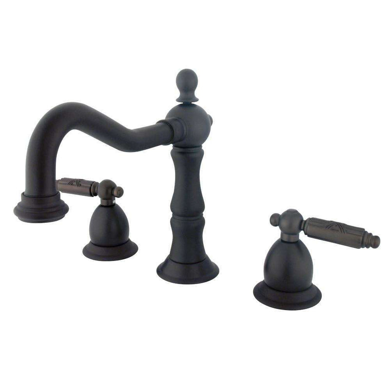 Kingston Brass KS1975GL 8 in. Widespread Bath Faucet Bronze