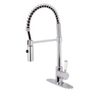 Kingston Brass LS8771DPL Sg-Hnd Pull-Down Kitchen Faucet