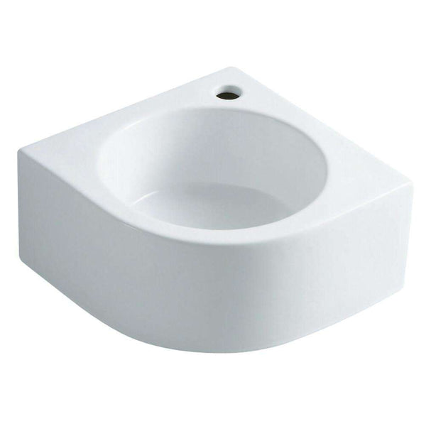 Kingston Brass EV1094 Vessel Sink, White