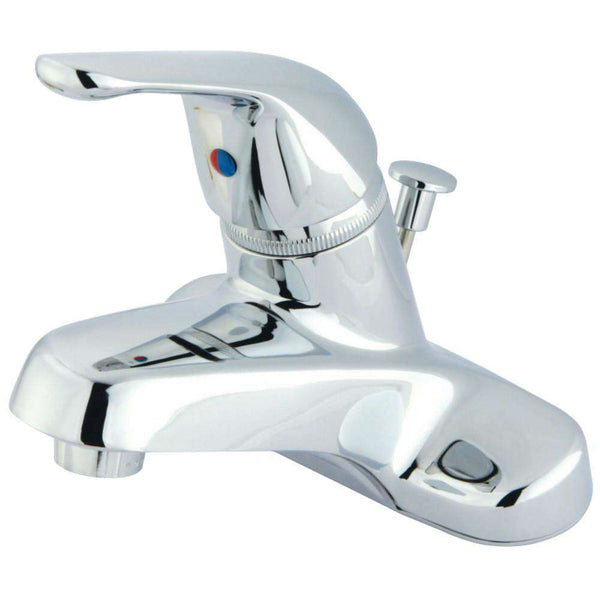 Kingston Brass GKB541 Sg-Hnd 4 in. Centerset Bath Faucet