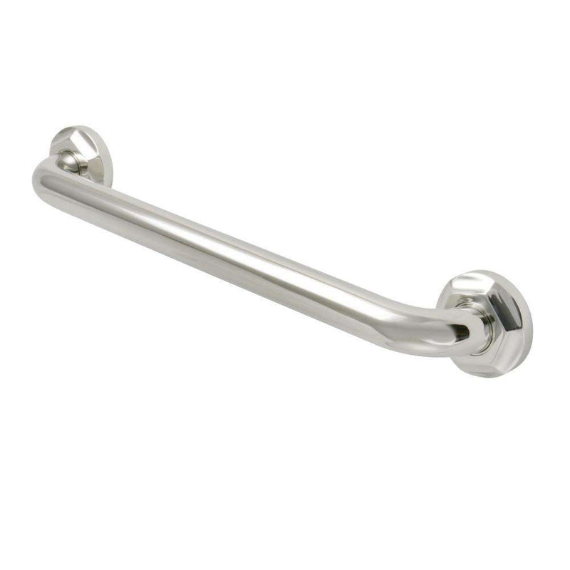 Kingston Brass DR714166 16" Decorative Grab Bar Nickel