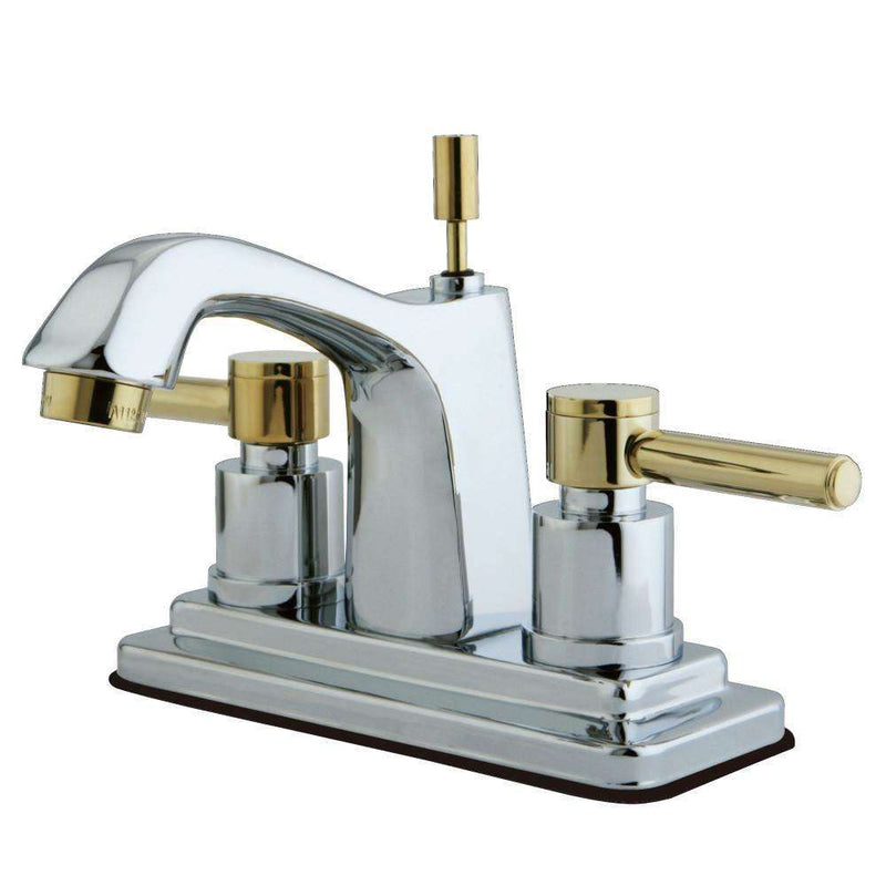 Kingston Brass KS8644DL 4 in. Centerset Bath Faucet/ Brass