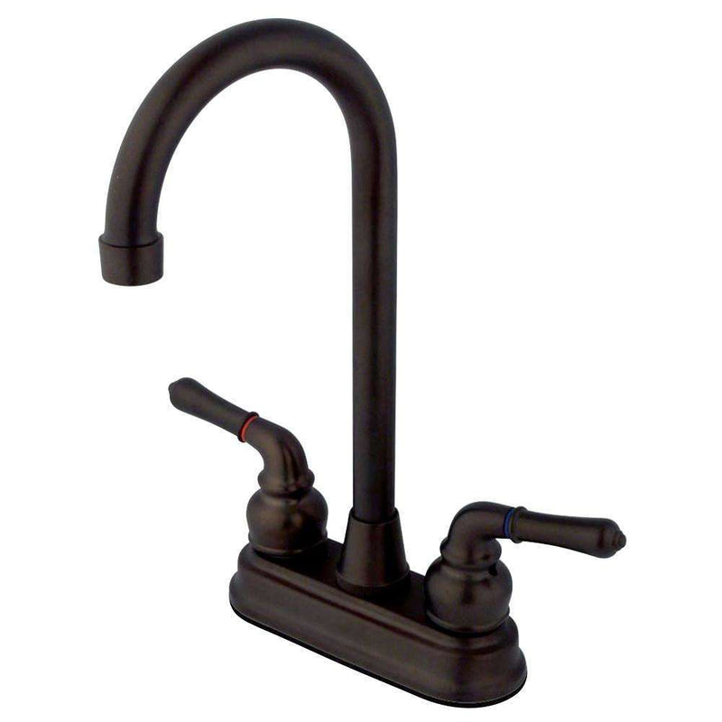 Kingston KB495 Magellan Two-Hnd 4" Centerset Bar Faucet