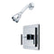 Kingston Brass KB8651CQLSO Shower Only, Polished Chrome