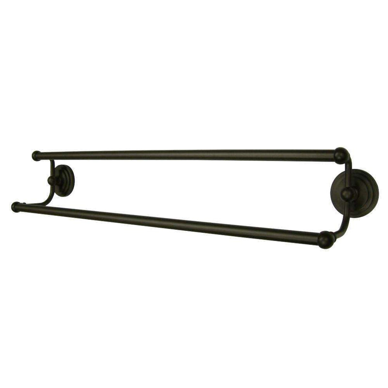 Kingston Brass BA2713ORB Milano 24" Dual Towel Bar,