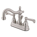 Kingston Brass KS1608FL 4 in. Centerset Bathroom Faucet